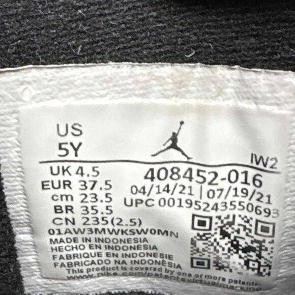 Nike Air Jordan 4 Red Thunder Size 5 Youth (Size 6.5 Women's) - Picture 6 of 7